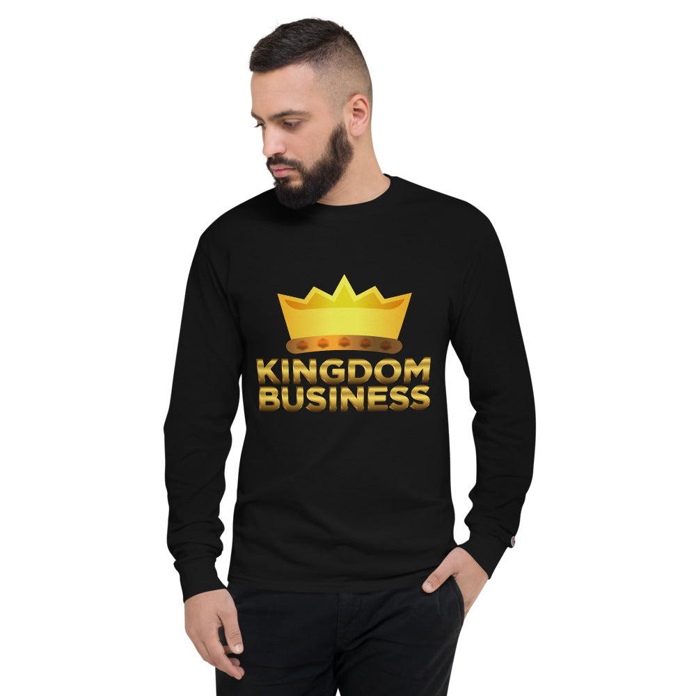 Virgin Deas Men's Champion Long Sleeve Shirt